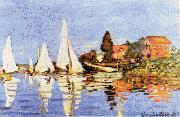 Claude Monet Regatta at Argenteuil china oil painting reproduction